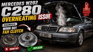 How To Replace A Fan Clutch On A Mercedes Benz W202!