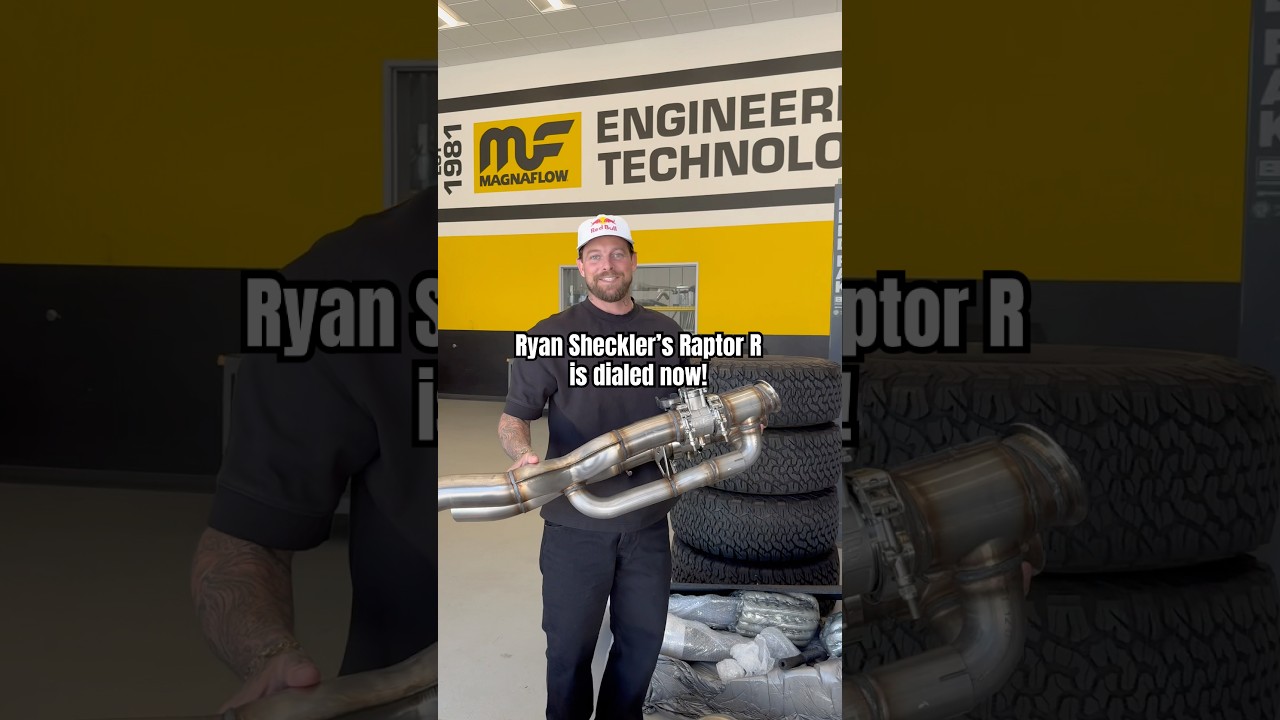 We installed our Raptor R xMOD Series Exhaust System (Part 