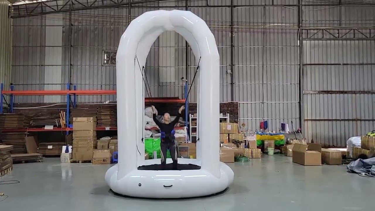 Inflatable Aerial Trampoline | Commercial Indoor Attraction for Trampoline Parks & Event Rentals