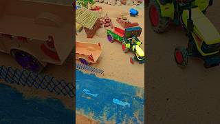 Mini Tractor Ka Zabardast Kaam 🚜 | Bajri Se Ghar Banega 😍 #Shorts #MiniTractor #ToyFarming