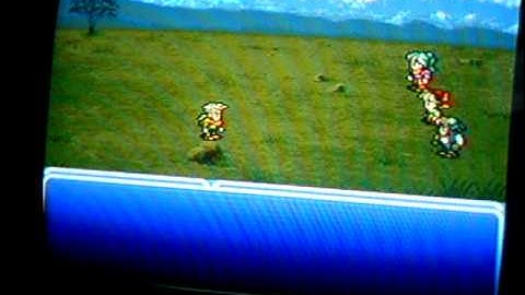 Final Fantasy 3 (6) SNES, Gau/Relm Sketch Glitch