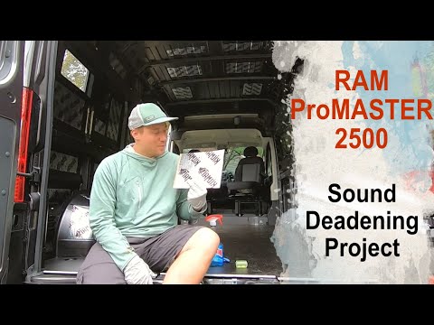 How to install Kilmat sound deadening insulation (RAM ProMaster Van  Conversion) — Anton & Natalie