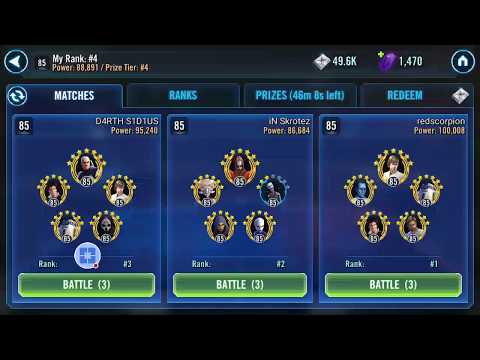 SWGOH Arena Nightsisters