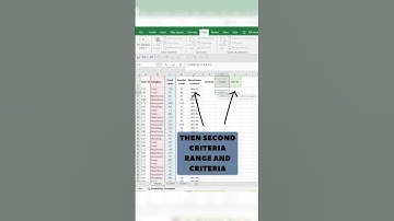 Excel SUMIFS Formula Explained in 30 Seconds! 🚀 #ExcelTips