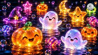 Halloween Party 🎃 Sensory Bubbles 🎃 Calming Classroom Music | Autism & ADHD Support