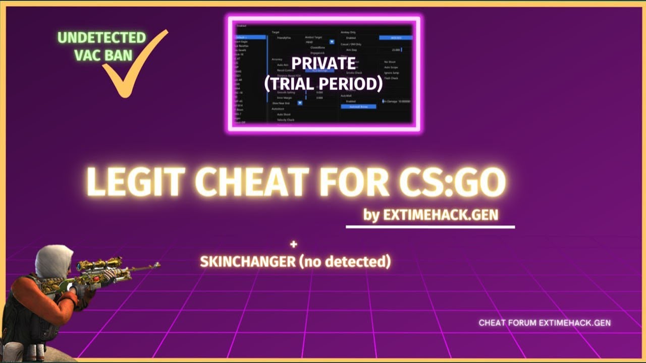 FREE CS:GO CHEAT | TRIAL PERIOD OF PRIVATE CHEAT | CSGO BY EXTRIMEHACK ...