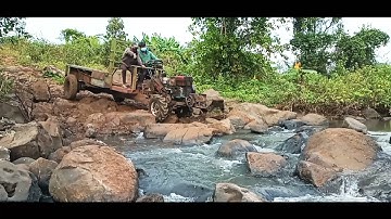 Xe công nông đi chở lúa đường rất khó đi #Nhan81ĐônHyang