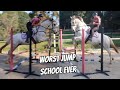 Our worst jump school ever  tack up and ride winnie with me