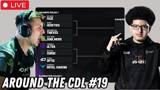 🔴 LIVE - CDL MAJOR 3 PREDICTIONS! | Around The CDL LIVE