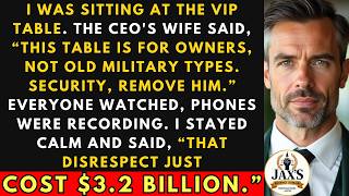 Arrogant CEO's Wife Calls Security On Navy Veteran At Gala — So I Canceled Their $3.2B Deal