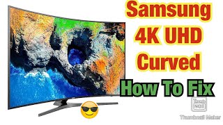 Curved Samsung 4k UHD Model 49mu6655/No 