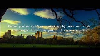 Jordan Rakei - Selfish (lyrics video) chords