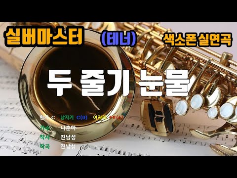 [은성 반주기] 두줄기눈물 - 나훈아 노래/ MR / 가사 / 반주