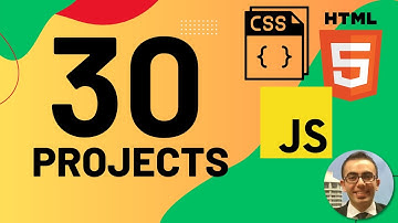 HTML CSS JS projects (Beginner): 30 projects using HTML CSS and JavaScript