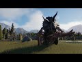 6 Velociraptor vs 3 Triceratops — Againts Primitive Tank