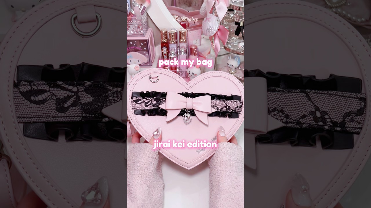Pack My Bag 🖤🎀 Jirai Kei Edition 