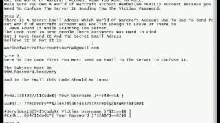 Fake wow level 80 hack