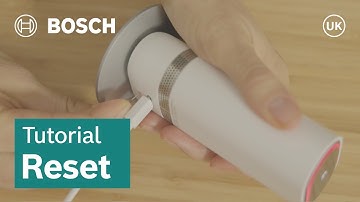 How to reset the Eyes Indoor Camera II I Bosch Smart Home