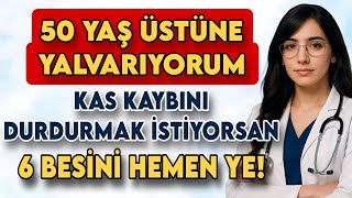 Yaşlilar, Yalvariyorum Kas Sağlığınız İçin Bu Besinlere Dikkat Edin