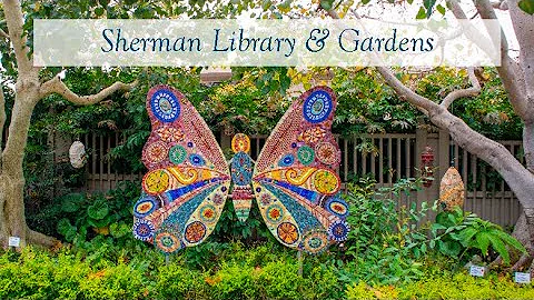 Visiting SHERMAN LIBRARY & GARDENS at Corona del M...
