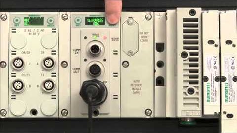 Profibus Setting Through Display