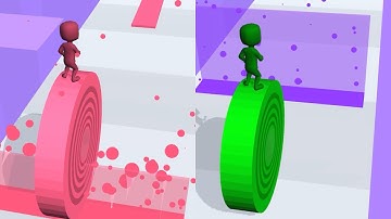 Layers Roll Gameplay Walkthrough iOS, Android