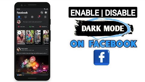 How to Enable DARK MODE On Facebook. (For Android & iOS 2022)