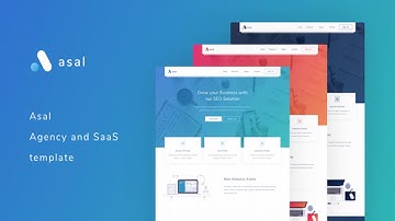 Asal - Agency and SaaS Template | Themeforest Website Templates and Themes