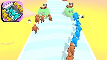 Crowd Mash- All Levels Gameplay Android,ios (Part 1)