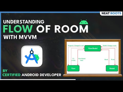 The Flow of Room with MVVM - Android Studio Tutorial #7