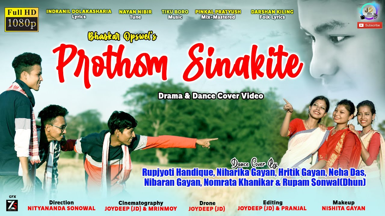 PROTHOM SINAKITE II BHASKAR OPSWEL II DANCE  DRAMA COVER VIDEO II FULL HD1080p