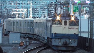 【甲種輸送】横浜市営地下鉄4000形＋10000形2B　EF65‐2085牽引
