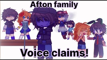 Afton family voice claims (+Mrs.Afton