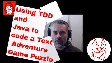 Test Driven Development - Create a Text Adventure Game Puzzle using Java, JUnit and TDD (Part 1)