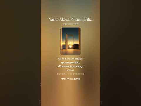 Narito Ako sa Pintuan (Behold, I Stand at the Door)