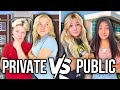PUBLIC SCHOOL VS. PRIVATE SCHOOL || DAY in THE LIFE