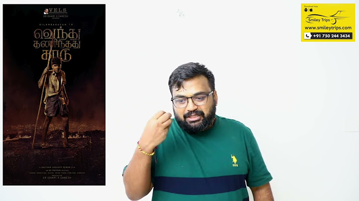 Vendhu Thanindhathu Kaadu review by prashanth