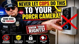 Never Let Cops Do THIS To Your Porch Camera (Know Your Rights)