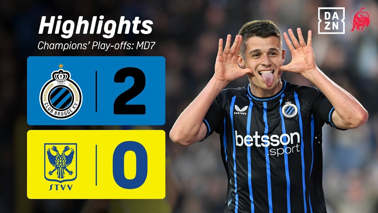 Le Club Brugge met la pression sur l’Union SG ! 🏆🏃 | Club Brugge - STVV