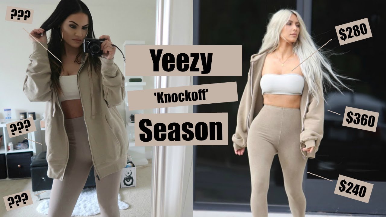 yeezy sweatpants dupe