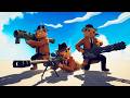 BEST GUNER - BOBRITO BANDITO VS EVERY UNITS | TABS - Totally Accurate Battle Simulator