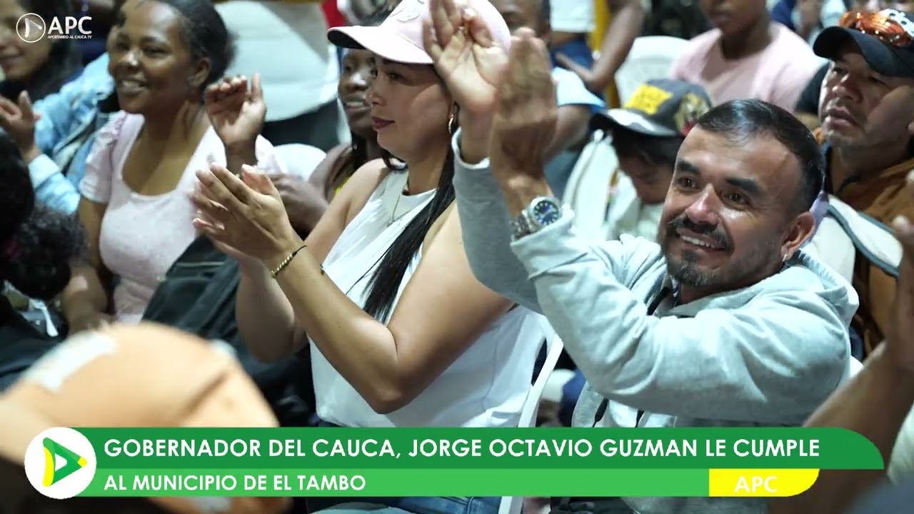 De las promesas al cumplimiento: Gobernador del Cauca reactivó proyectos en El Tambo