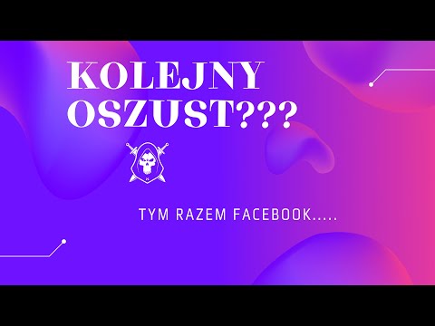 Kolejny oszust? tym razem na facebook.....UWAŻAJCIE!