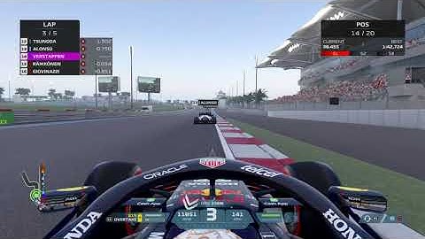 F1® 2021 - LAST TO FIRST 0% AI CHALLENGE - Can a Red Bull win from 30 seconds behind?