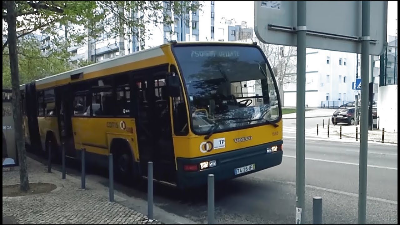 Carris CCFL - Volvo B10MA-55 Camo Cronus - Bus 1565 - Carreira / Line 750 [HD]