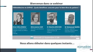 Replay Webinar | Télérégulation en EHPAD: Quels bénéfices concrets pour le bien-être du patient ?