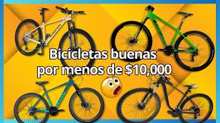 5 Mejores BICICLETAS de MONTAÑA BARATAS en México 2024