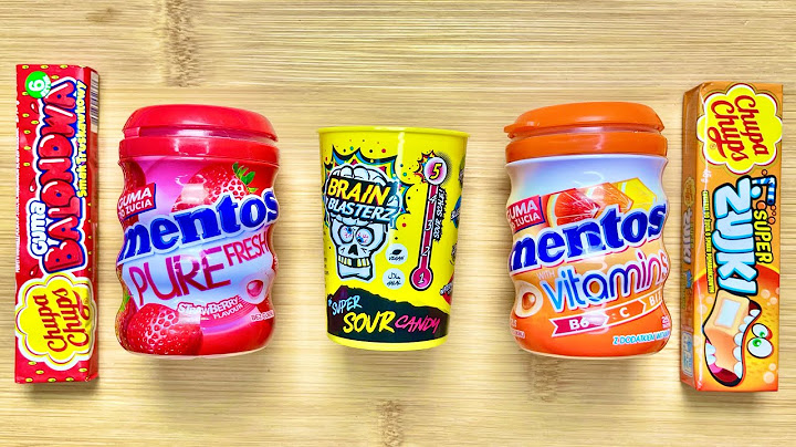 ASMR Chupa Chups, Mentos I Unpacking