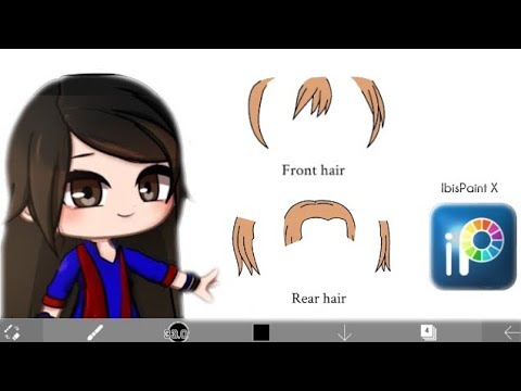 ✨How to make realistic hair!✨}{✨#fyp #gacha #gachalife #gachatuts #tu, Hair Tutorials