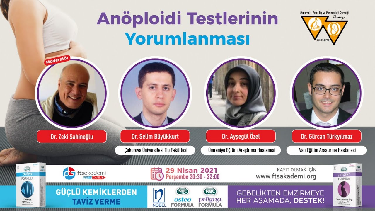 TMFTP Anöploidi Testlerinin Yorumlanması / 29 Nisan 2021